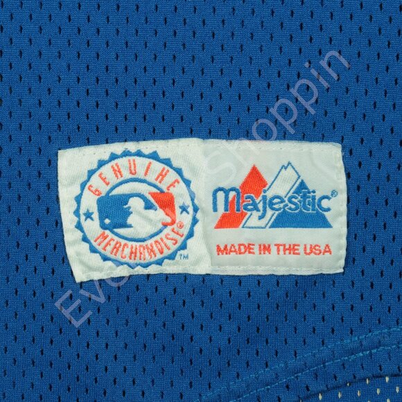 Vintage Majestic Dodgers Pullover Jersey Mens 2XL Blue - Picture 11 of 13